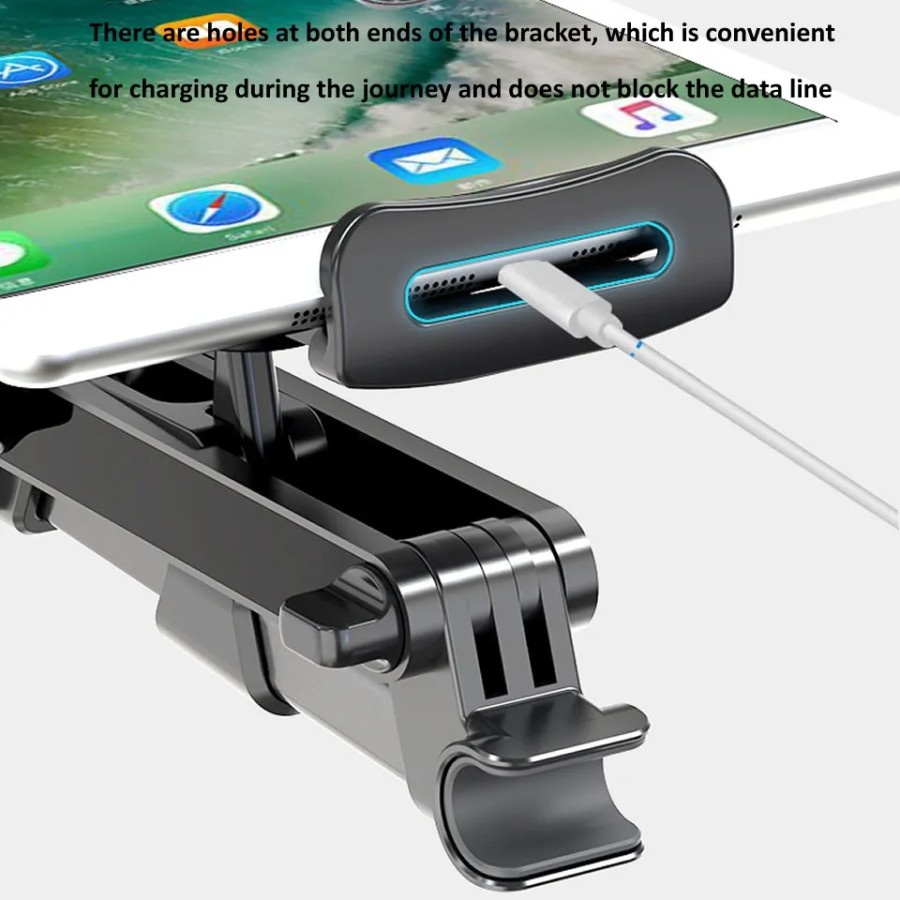 MH - HOLDER TABLET MOBIL FLEXIBLE HEADREST CAR HOLDER BS-46
