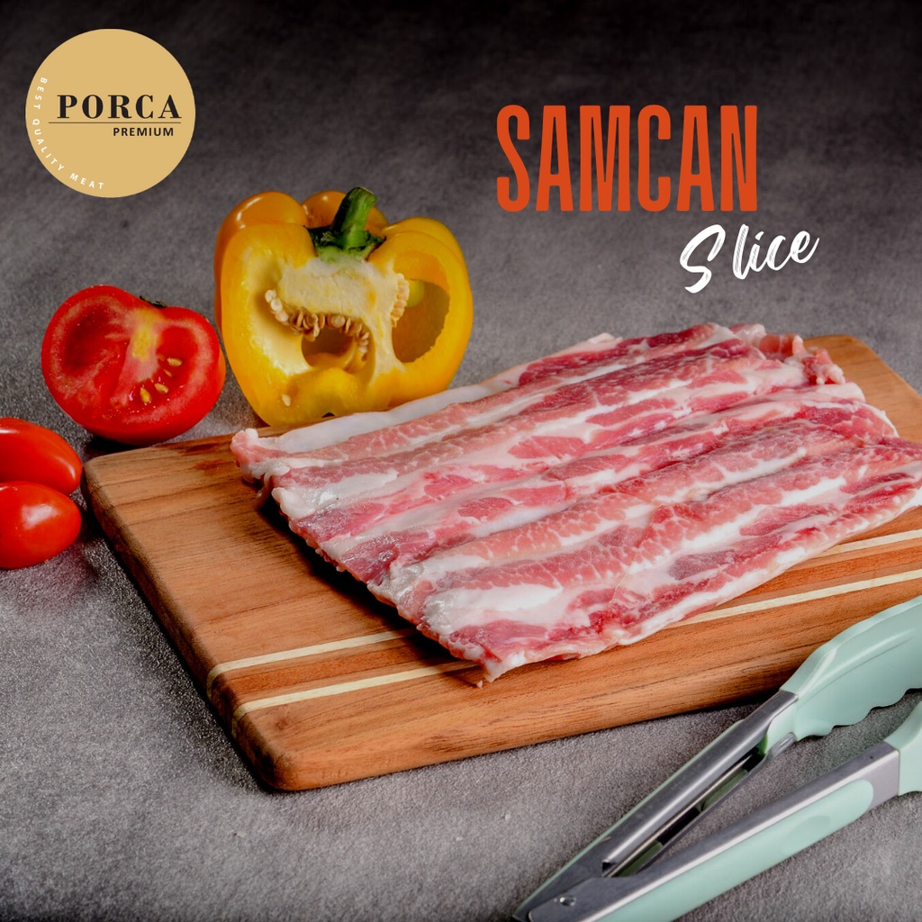 

Daging Babi Bali Samcan Slice Pork Belly Slice