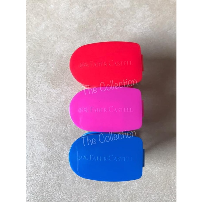 

ATK0559FC Serutan 2 holes 2in1 Faber Castell Double Hole 2 lubang