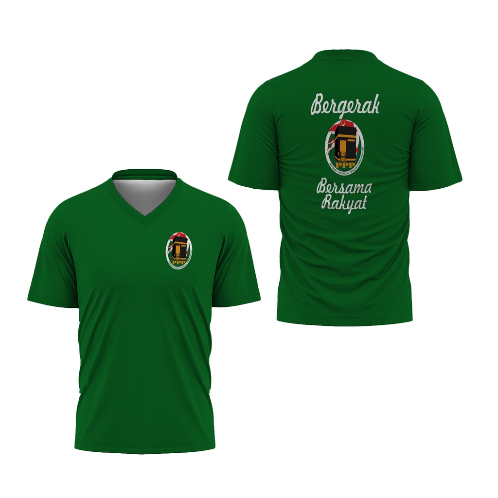Riashop - Kaos Partai PPP | Baju PPP Full Print