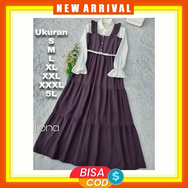 Baju Gamis Gsmis Casual Gamis Marlene Lebaran Dewasa Premium Elegan Model Terbaru Terbaru 2023 Pesta