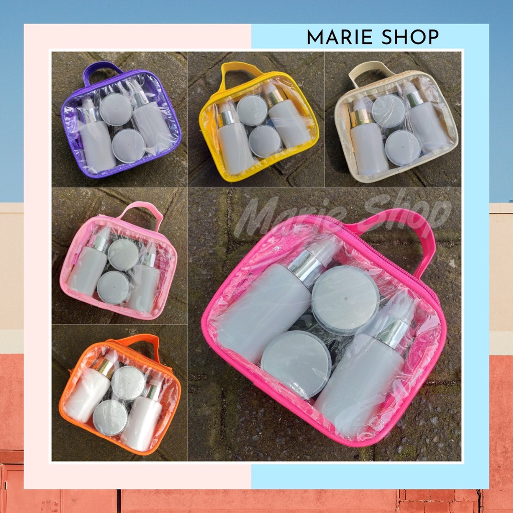 [ WAK ] POUCH KOSMETIK - TAS KOSMETIK - POUCH MIKA TRANSPARANT