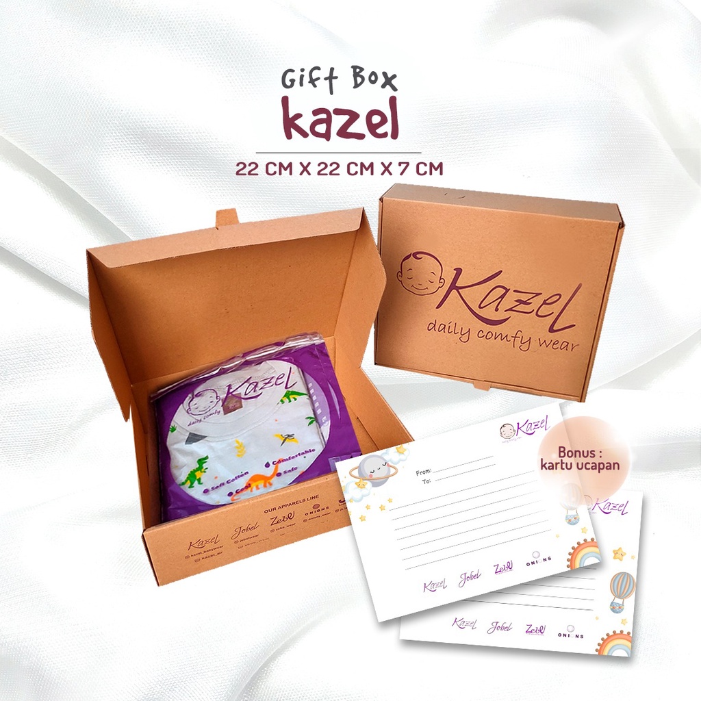 

KAZEL Gift Box Free Greeting Card (1Pcs)