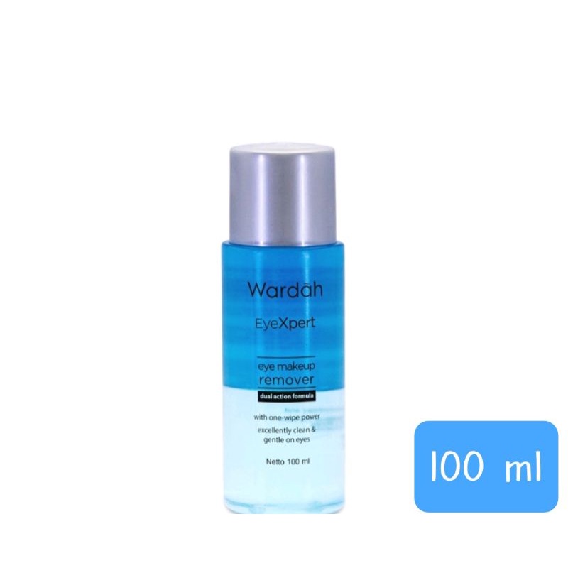 MFI - Wardah EyeXpert Eye &amp; Lip Makeup Remover | Netto 100 ML &amp; 50 ML