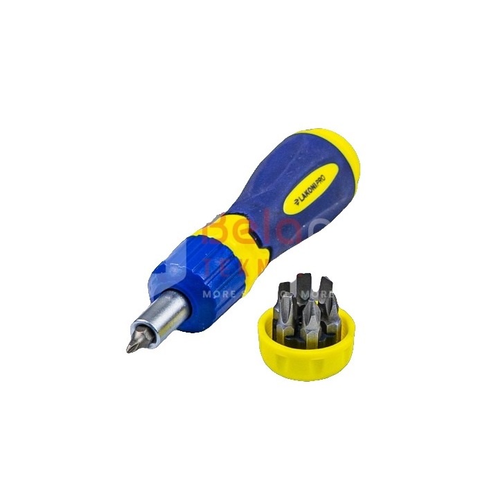 obeng rachet set lakoni pro/interchangeable screwdriver set lakoni pro OBENG BOLAK BALIK KOMPLIT
