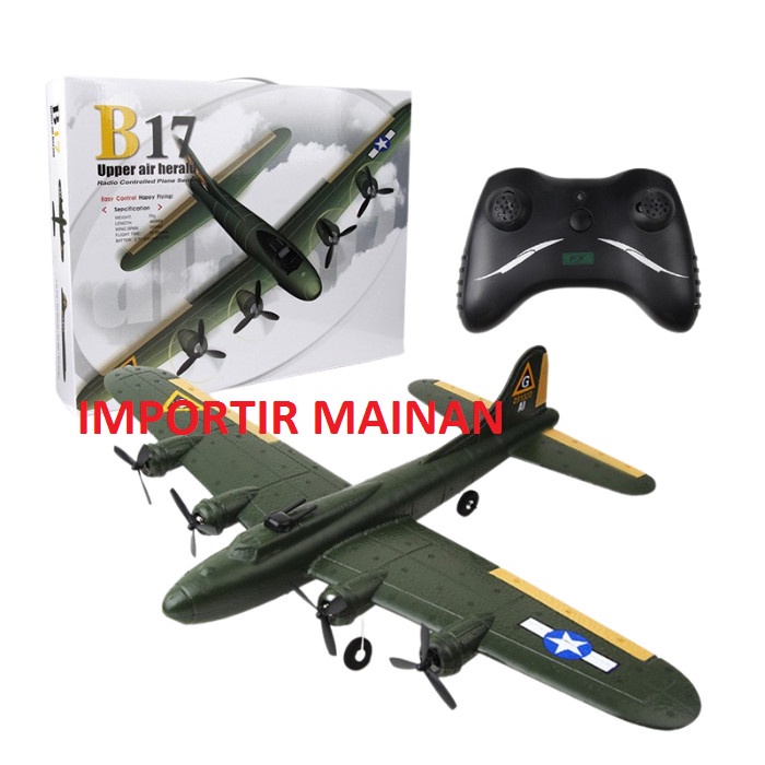 B17 Bomber Pesawat Rc Fx817 Rc Airplane Pesawat Pembom B17 Rtf 2.4Ghz #Original
