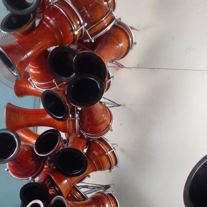 ✱ DUMBUK TUMBUK PINGGANG POLOS 6 INCHI KAYU MAHONI NATURAL Darbuka Calti ♠