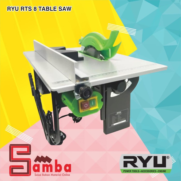 Terlaris Saw Ryu Rts 8 Table Saw / Meja Potong Kayu