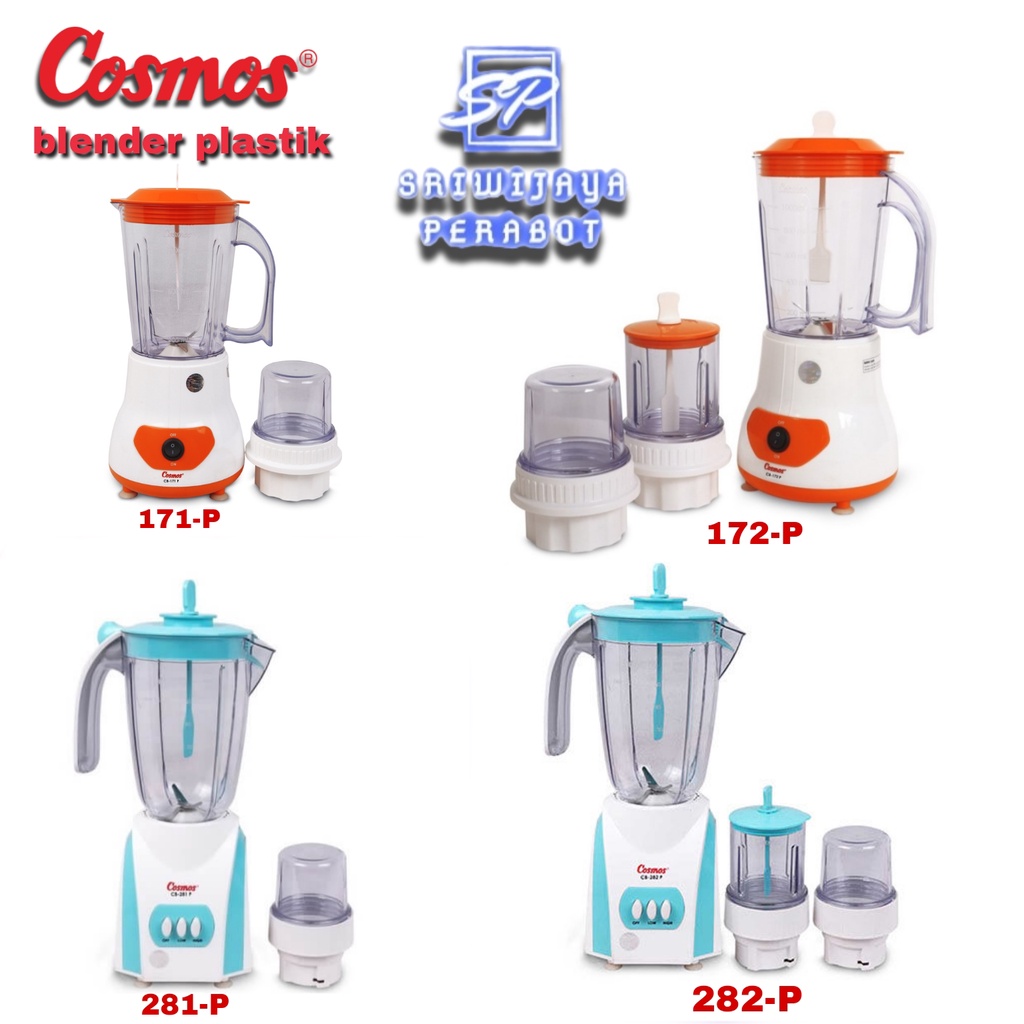 COSMOS BLENDER PLASTIK | BLENDER 1.L-2.L CB 171P-172 P | CB 281P-282 P