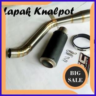 Knalpot SC Project Carbon Slip On For Kawasaki Z800 - Z900 - Z1000 Pemasangan Plug And Play 1M4R23 p