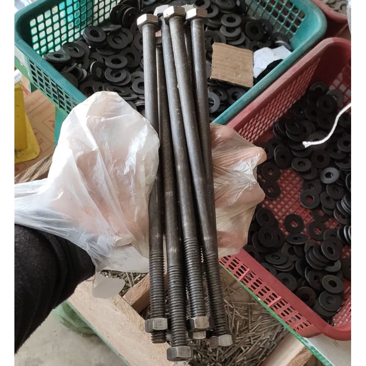 UNC BAUT BALOK/KAYU 1/2"x11 kunci 19.