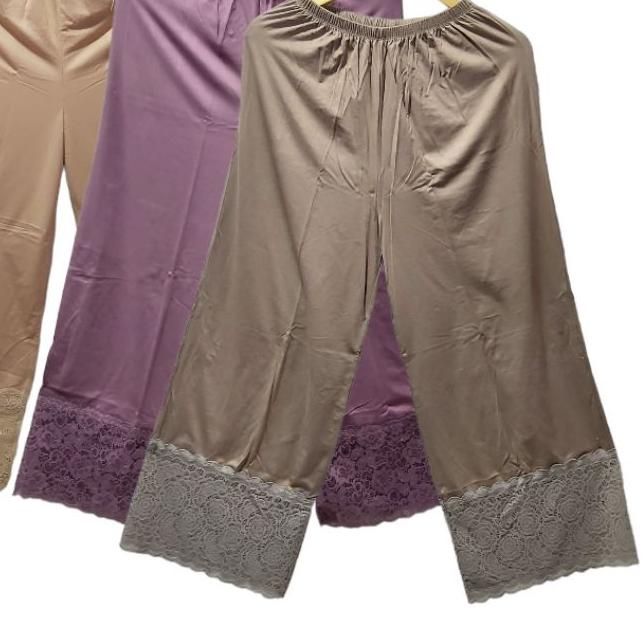 ❆ Kulot Renda Celamis Renda Celana Daleman Gamis Model Kulot Renda ✼