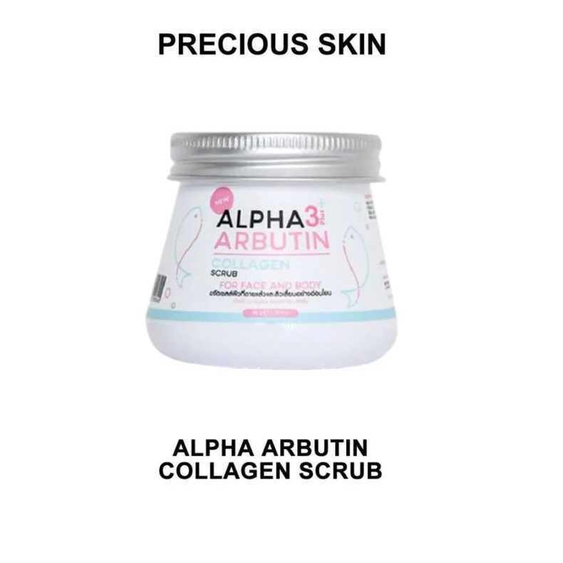 BUY 1 GET 1 ALPHA ARBUTIN SALT SCRUB / COLLAGEN SCRUB