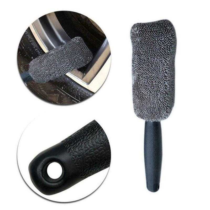 (BISA COD) FTIHSHP CARHAVE Sikat Microfiber Velg Ban Mobil Car Wheel Rim Brush - H77