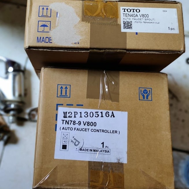 T.Lilie Kran Wastafel Sensor TOTO TEN40ANV900 Baterai (Baru)