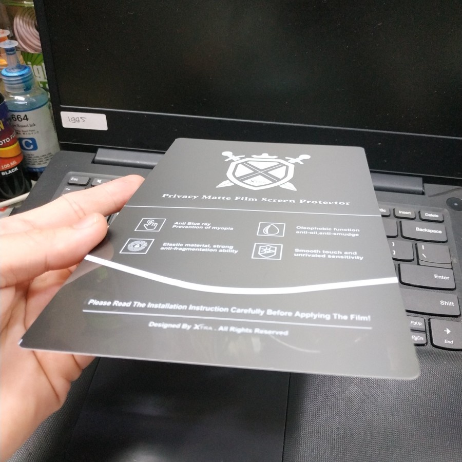 ANTIGORES HYDROGEL PRIVACY MATTE / SPY SISTEM POTONG SESUAI TYPENYA