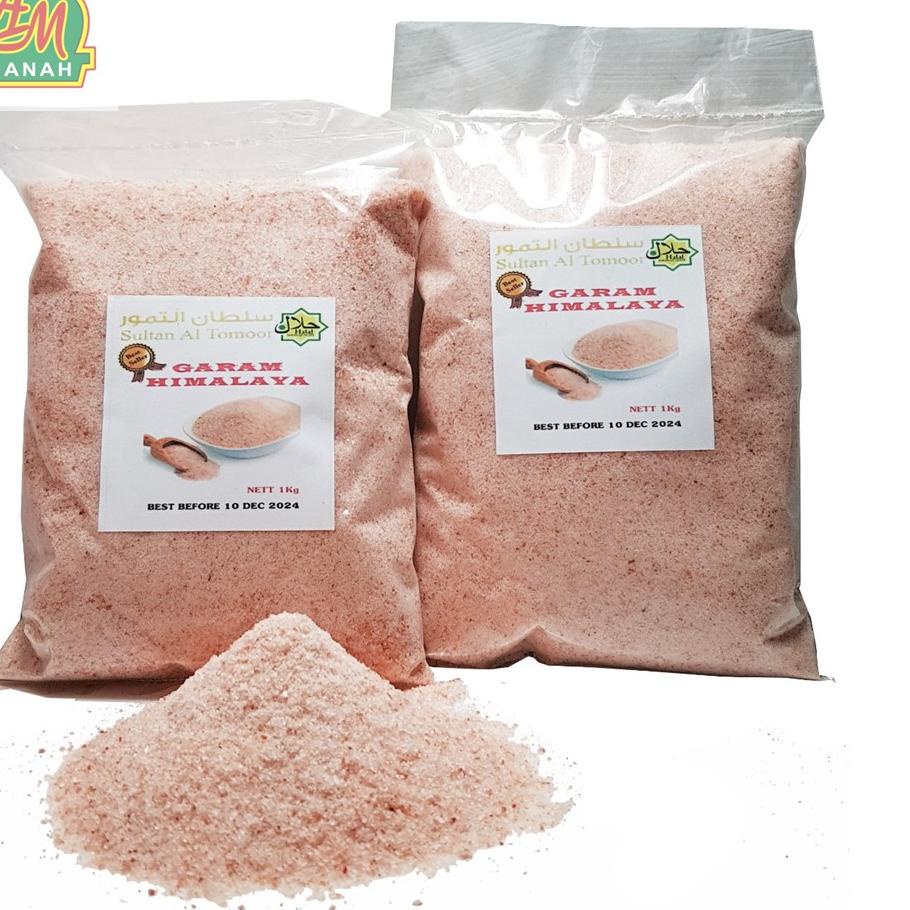 

STAR BRANDS Garam Himalaya 1Kg - Natural Himalayan Pink Rock Salt - Himsalt serbuuu !