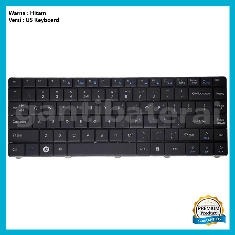 Keyboard Laptop Acer Aspire 4732 4732Z eMachines D725 D525