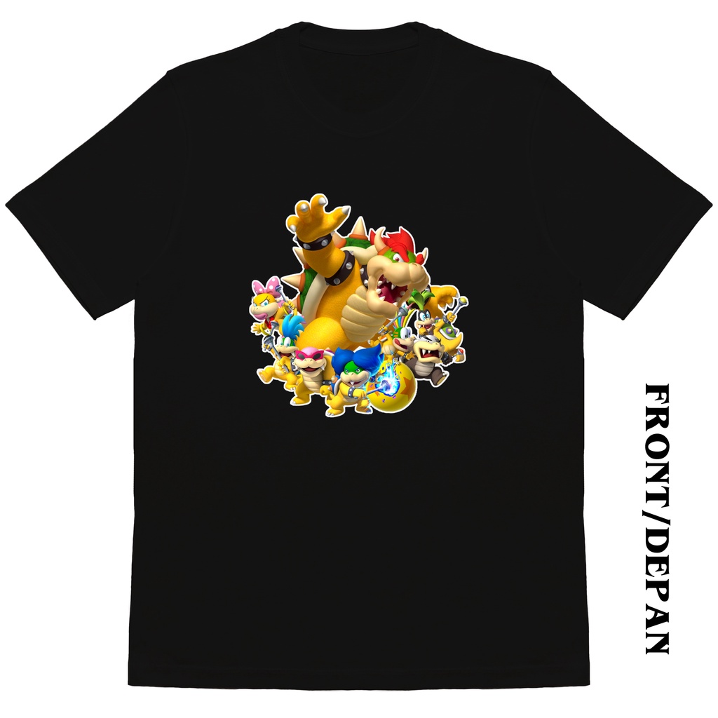 T-SHIRT SUPER MARIO BROS (BOWSER 2) | KAOS | CUSTOM