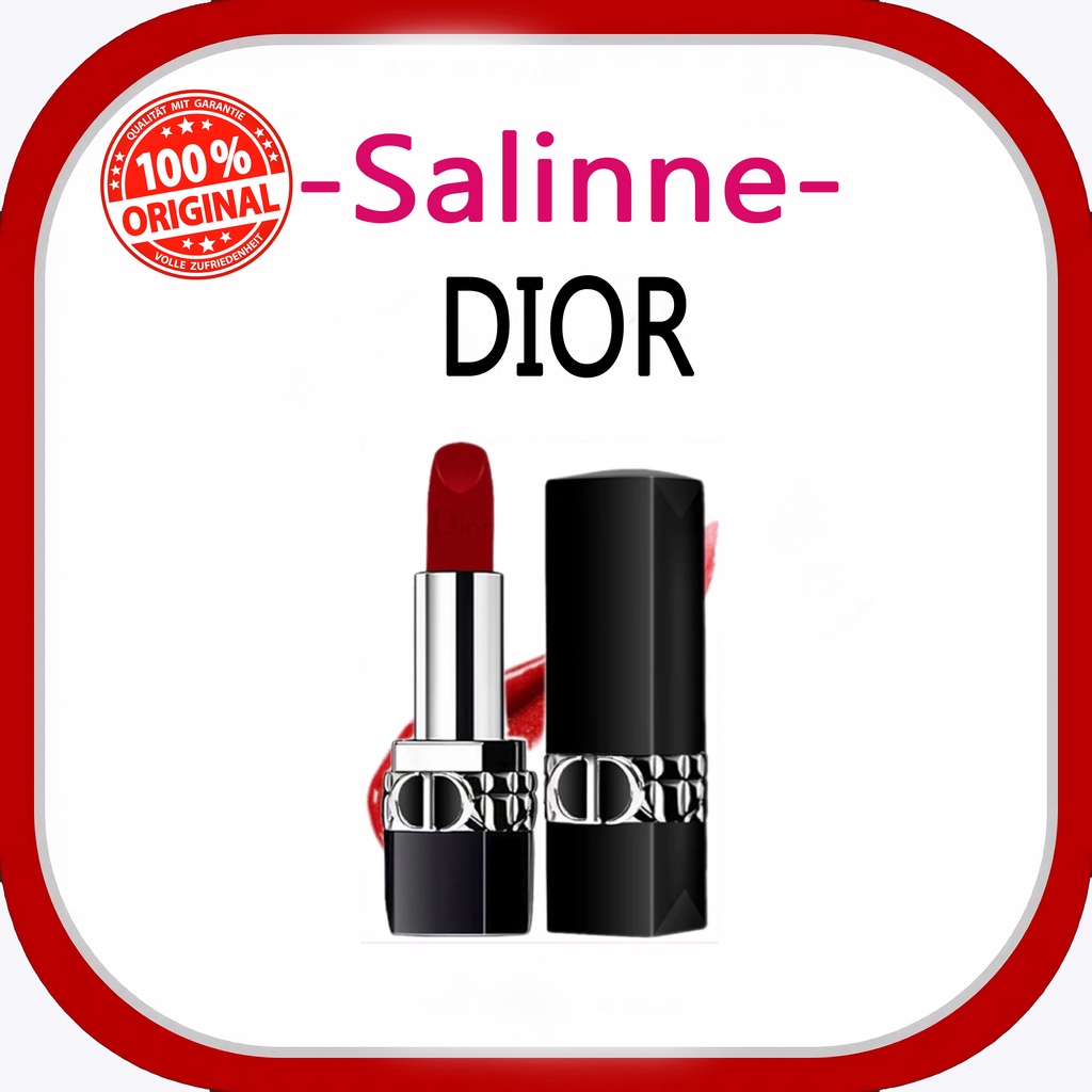 (Promosi yang bagus, membeli satu dan mendapatkan satu hadiah secara acak) Dior  Rouge 999 Couture C
