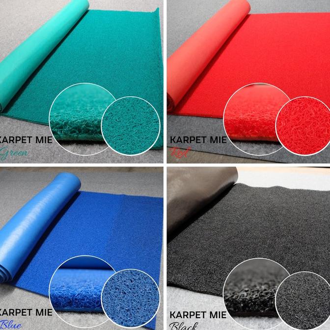 [Martha Karpet] Karpet PVC Bihun Mie Lebar 1,2 M (Dijual Meteran)