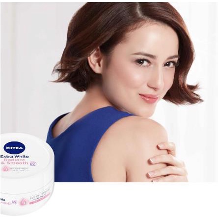 * NCC * Nivea Creme Soft Extra White Krim Pelembab Moisturizer Untuk Wajah Tubuh dan Tangan