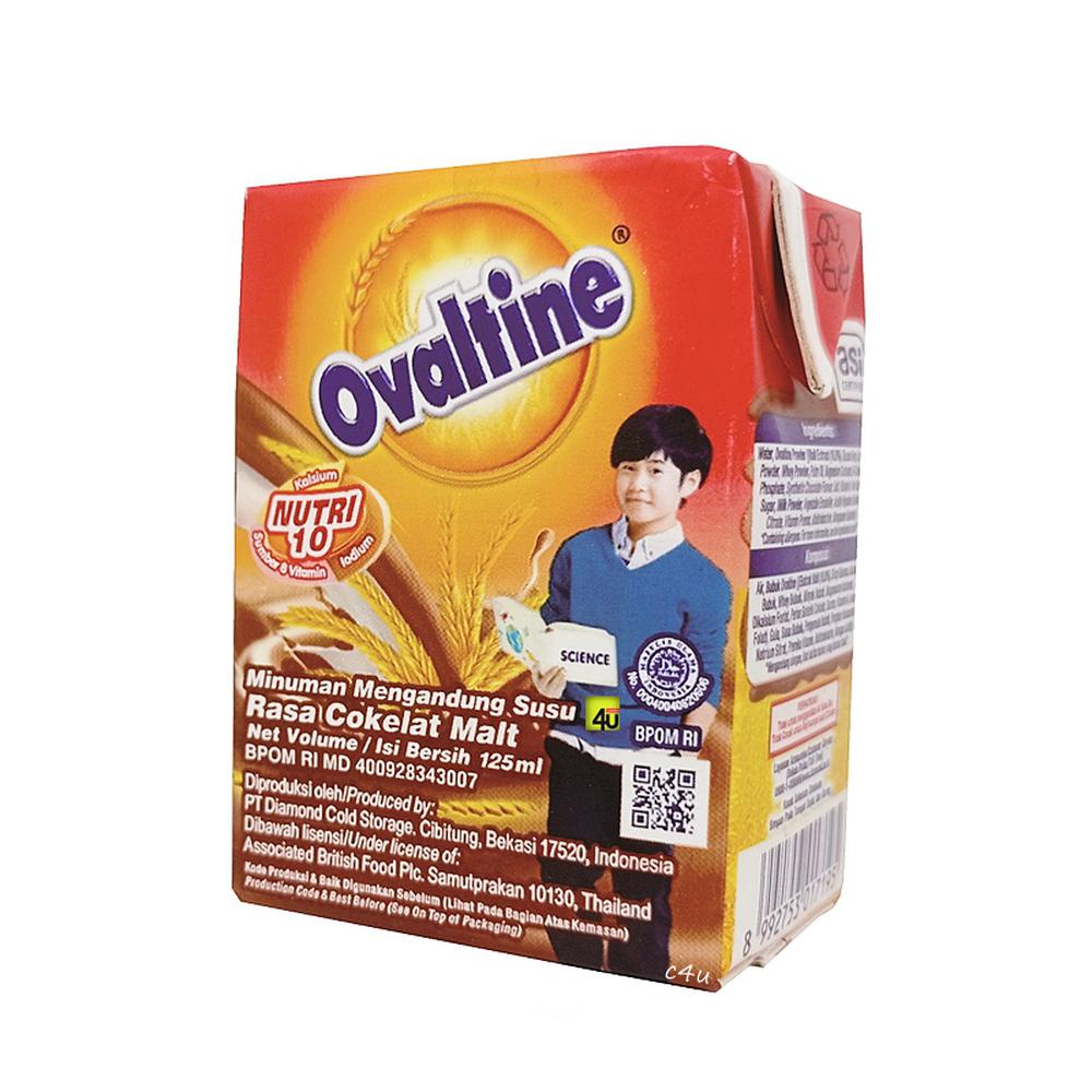 

Susu Ovaltine Choco Malt 125 ml [Khusus Reguler/Kargo]