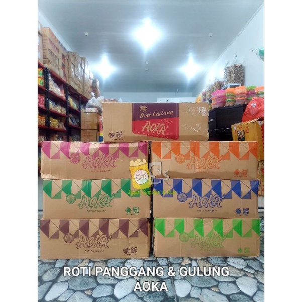 

(60pcs) Roti AOKA panggang