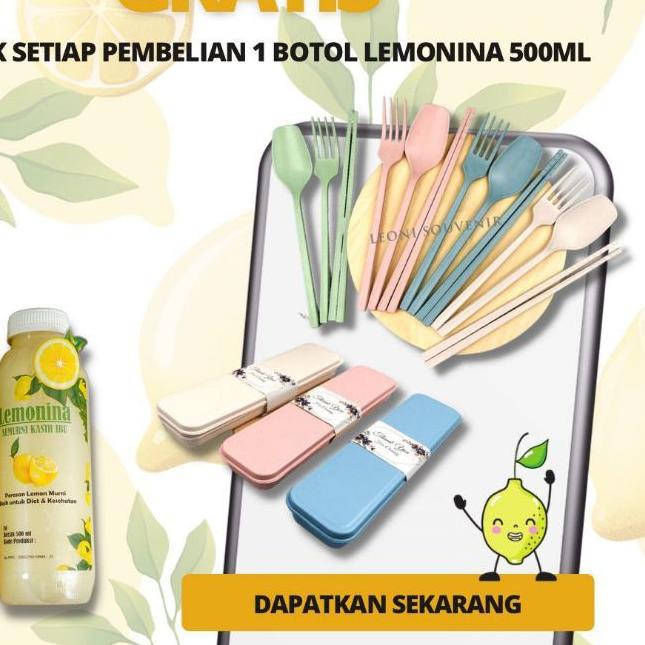 

☇ Lemonina 500ml murni untuk diet dan daya tahan tubuh F ❆