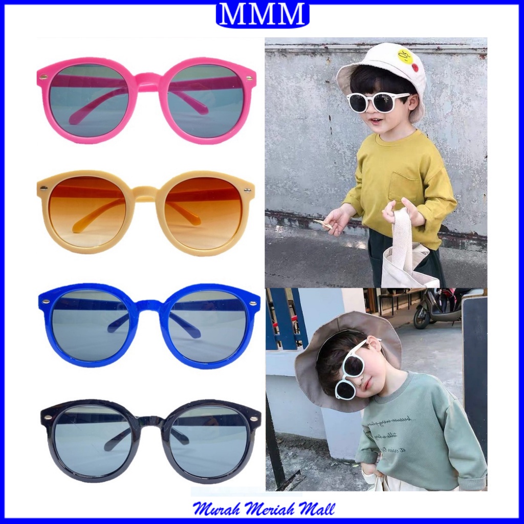 MMM Kacamata Anak 6689 Kacamata Hitam Fashion Kaca Mata Hitam High Quality Kids Sunglasses Kaca Mata Murah Import