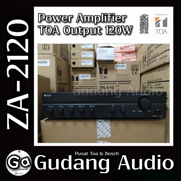 AMPLIFIER TOA ZA-2120 (120WATT)