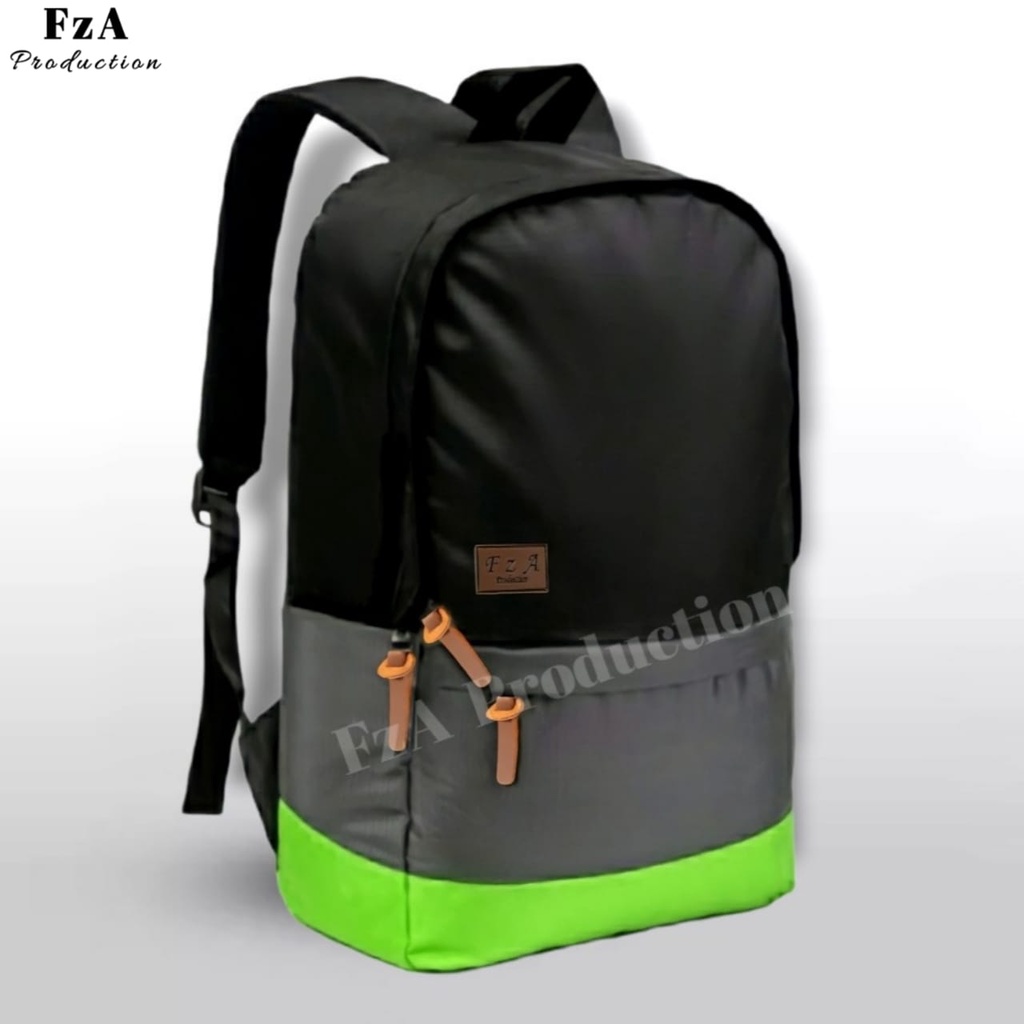 Big Promo..Tas Ransel Distro Casual Pria Wanita / Tas Ransel Laptop Sekolah Kuliah Bacpack Distro Original - FzA