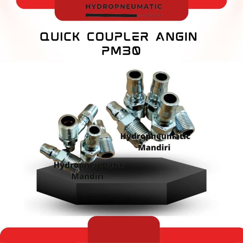 PM 30 QUICK COUPLER MALE CONNECTOR PM-30