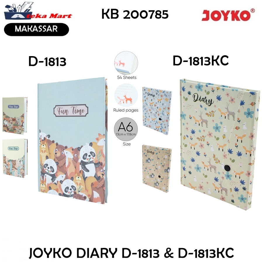 

JOYKO DIARY D-1813 D-1813KC BUKU CATATAN