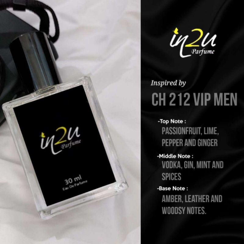 [REFILL] CH 212 Vip Men EDP by In2u Parfume