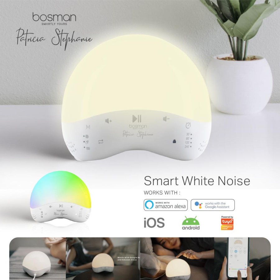 Bosman Patricia Stephanie - Smart White Noise Machine | Smart Home | LED