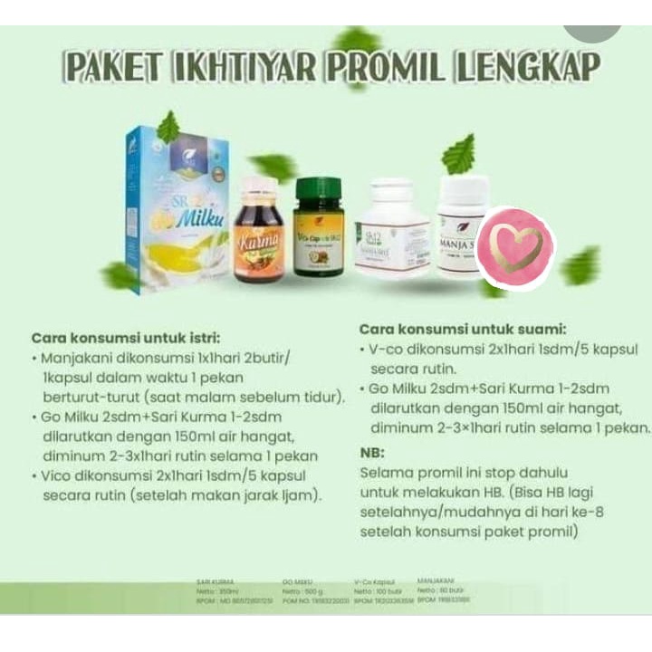 Paket Promil Lengkap SR12