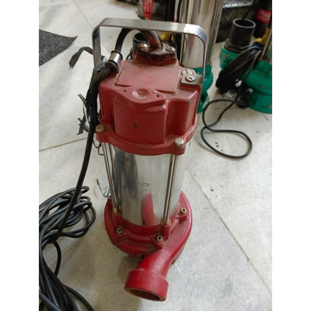 Pompa celup air kotor sawage pump Pompa Kolam ikan pump celup ( BEKAS )