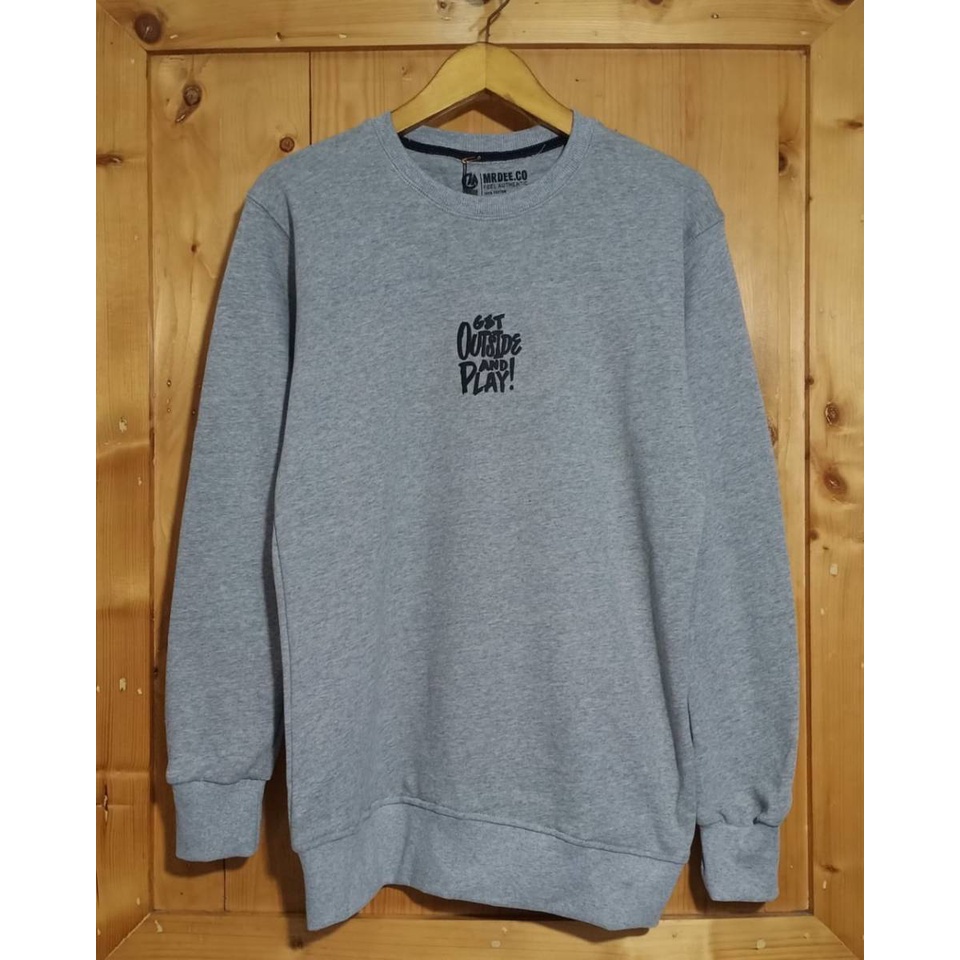 Sweater Crewneck Pria Wanita Distro Original Mr dee