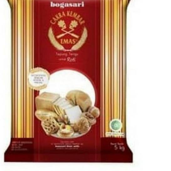 

➷ TEPUNG CAKRA KEMBAR EMAS UNTUK ROTI 5 kg ⅎ