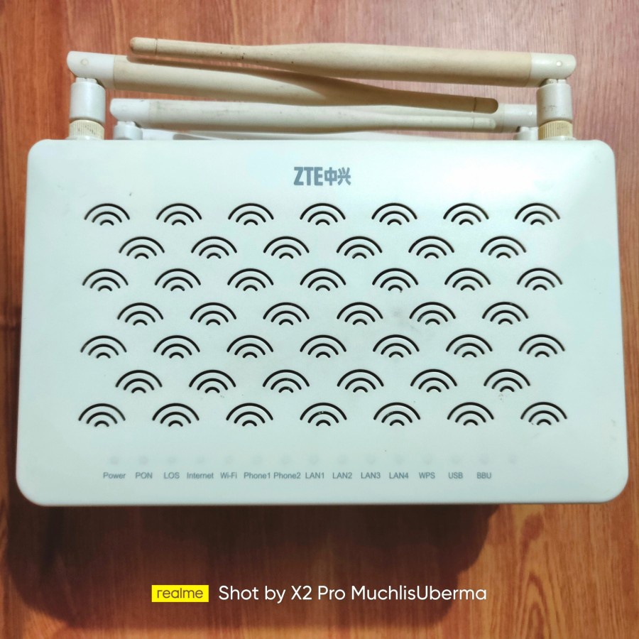 router ZTE GPON ONT F609 ZXHN wireless modem Access Point RT RW net