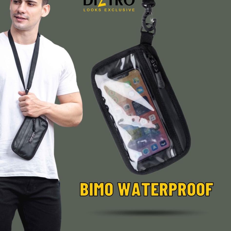 Sedang Ramai Sling Phone Bag Pria Wanita Waterproof Tempat Hp Pelindung Hp Anti Air 1