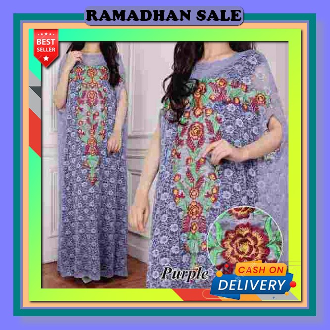 Kaftan Wanita Kondangan | Kaftan Putih Mewah | Kaftan Premium | Kaftan Remaja Kekinian | Dress Kafta