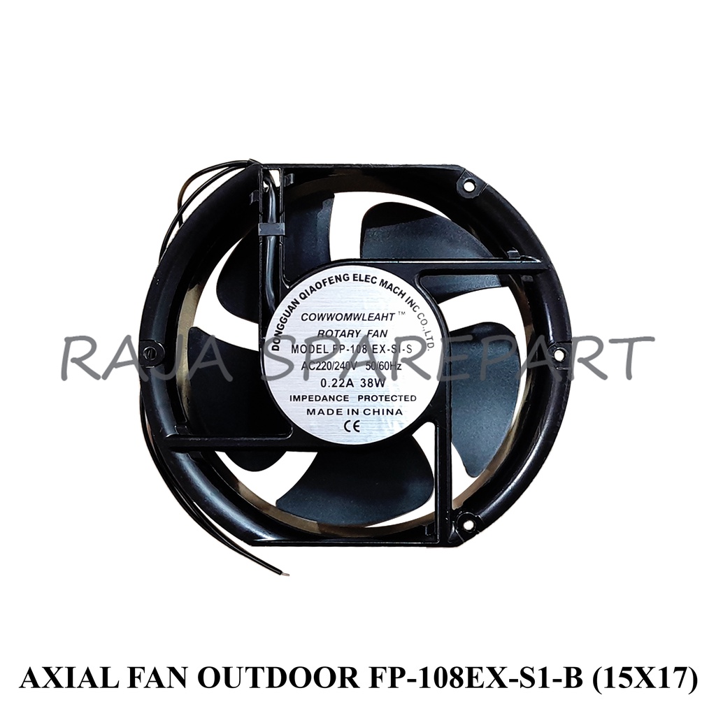 AXIAL/COOLING FAN/AXIAL FAN OUTDOOR FP-108EX-S1-B (15X17)