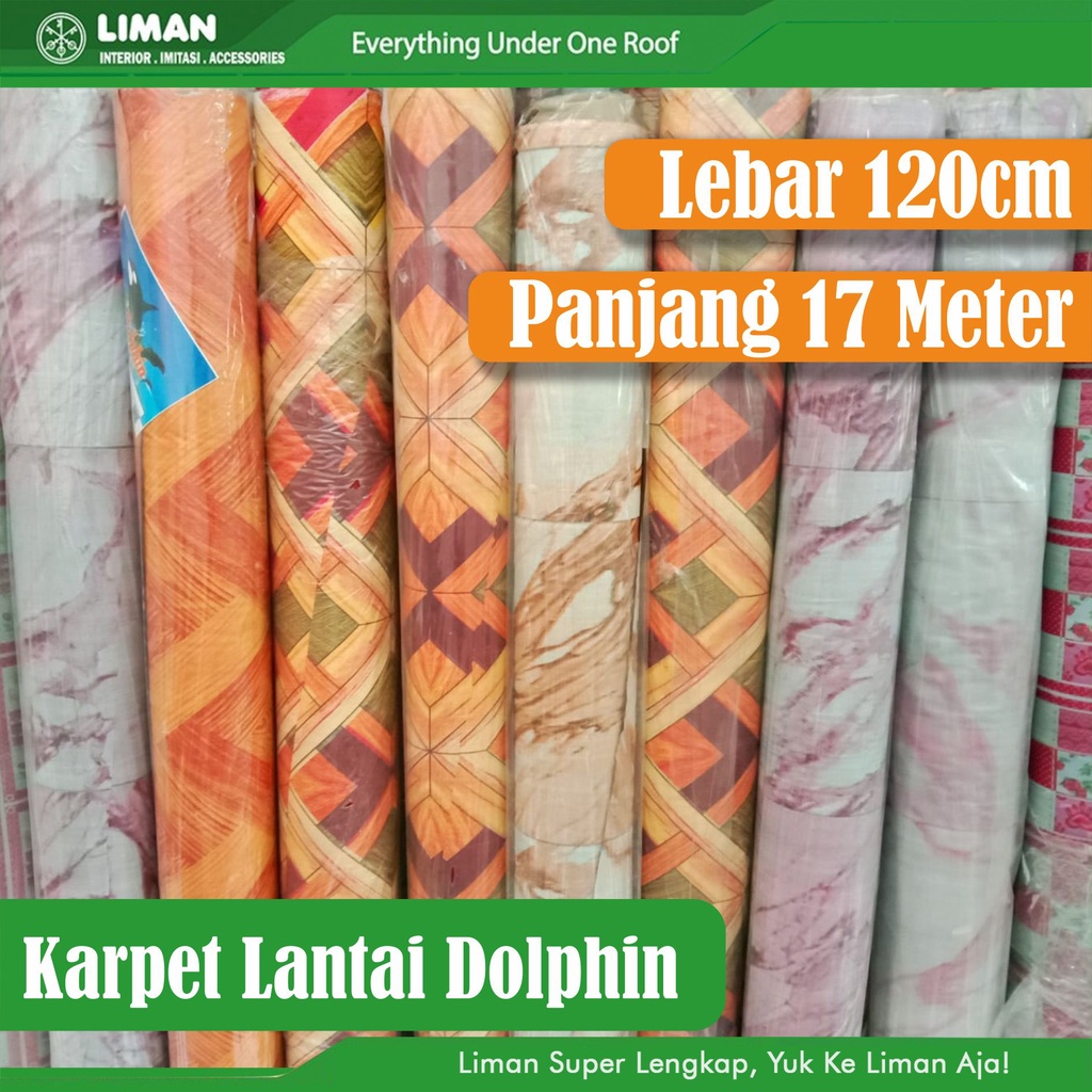 Karpet Plastik Dolphin (1 ROLL)