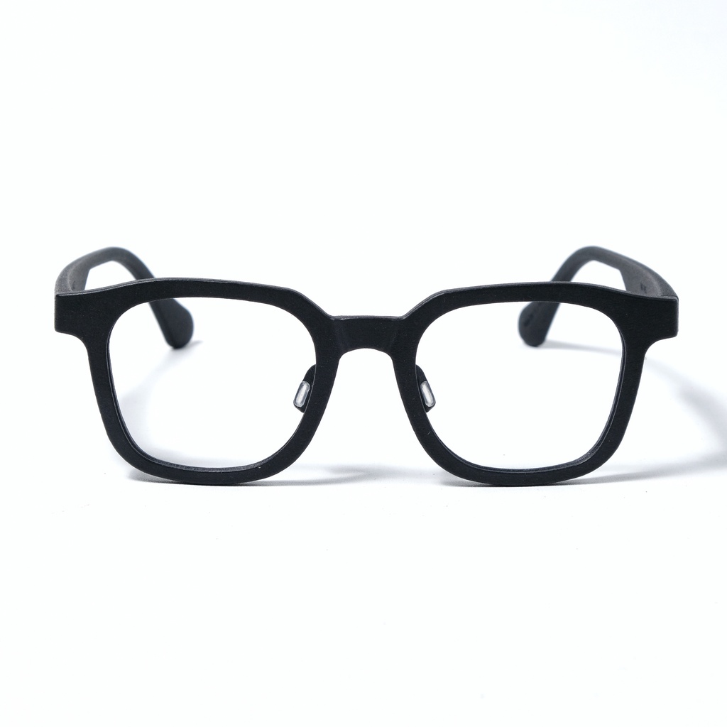 Frame Kacamata VIUUM Bold Wellington Hitam Polyamide