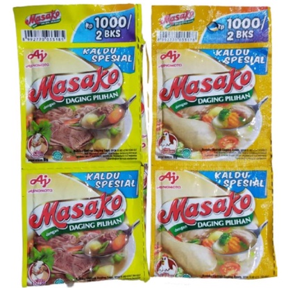 MASAKO KALDU AYAM &amp; SAPI / 1 RENCENG ISI 12 PCS