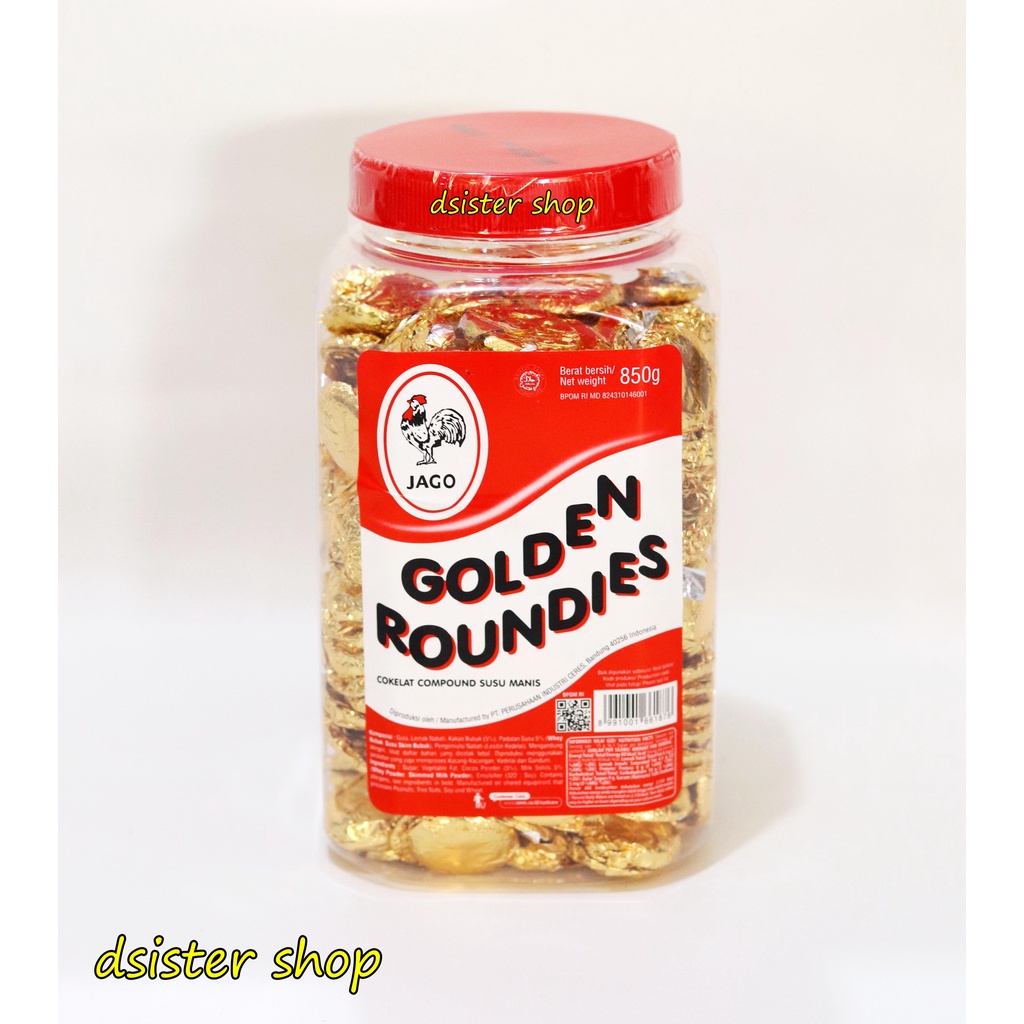 

Coklat Ceres Koin Golden Roundies Jar