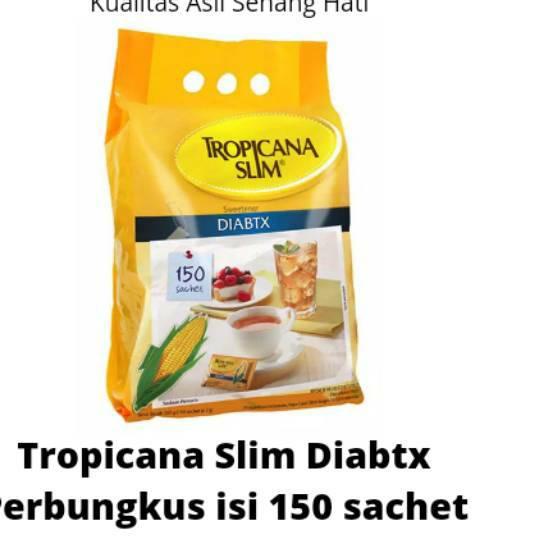

◊ TROPICANA SLIM DIABTX 150 SACHET / GULA KHUSUS ❄