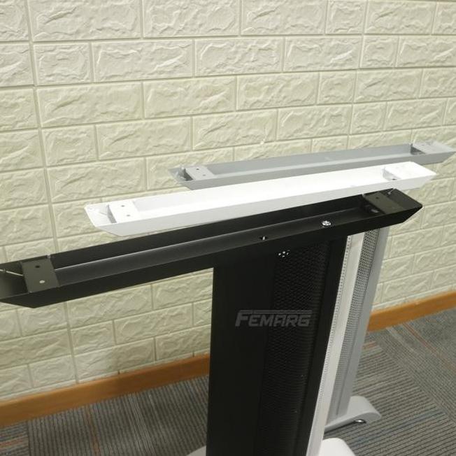 Meja Kaki Meja Femarg Corgat | Office Table Base Meja Kantor Besi Abu
